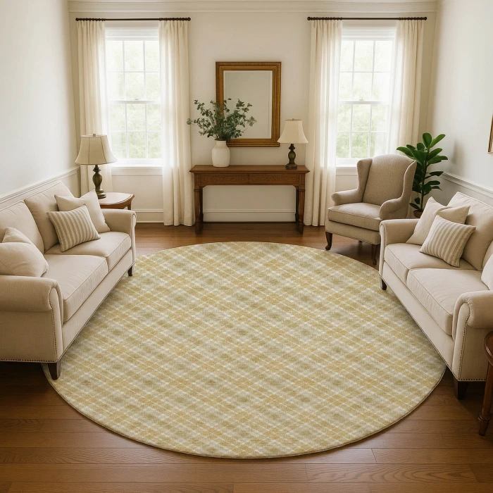 Dalyn Soft Essentials Gold SE3 8ft. x 8ft. Rug