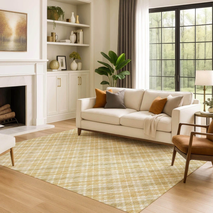 Dalyn Soft Essentials Gold SE3 5ft. x 7ft.6in. Rug