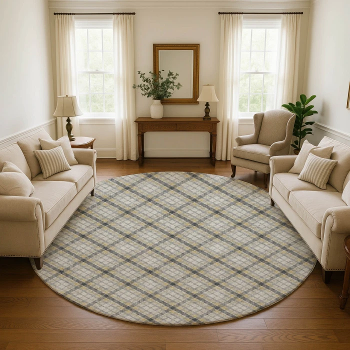 Dalyn Soft Essentials Gray SE3 8ft. x 8ft. Rug
