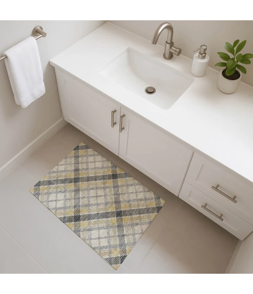 Dalyn Soft Essentials Gray SE3 1ft.8in. x 2ft.6in. Rug