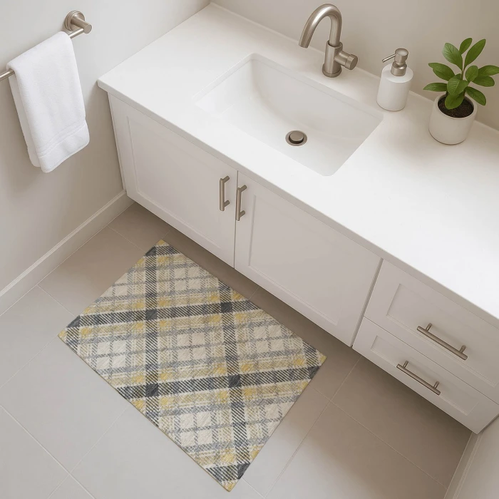 Dalyn Soft Essentials Gray SE3 1ft.8in. x 2ft.6in. Rug