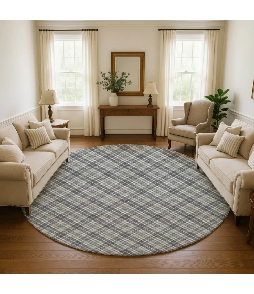 Dalyn Soft Essentials Gray SE3 8ft. x 8ft. Rug