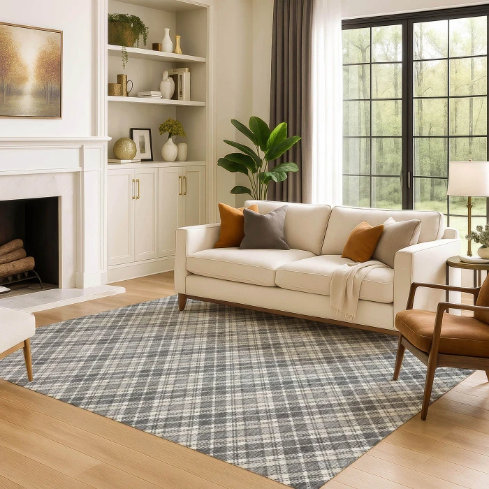Dalyn Soft Essentials Gray SE3 8ft. x 10ft. Rug