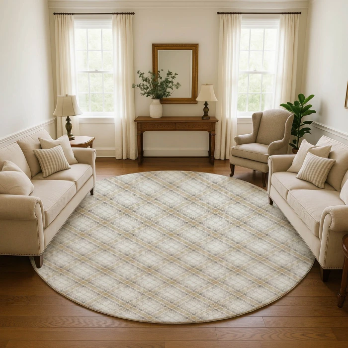 Dalyn Soft Essentials Ivory SE3 8ft. x 8ft. Rug