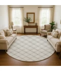 Dalyn Soft Essentials Ivory SE3 8ft. x 8ft. Rug