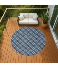 Dalyn Soft Essentials Blue SE3 8ft. x 8ft. Rug