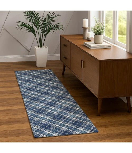 Dalyn Soft Essentials Blue SE3 2ft.3in. x 7ft.6in. Rug