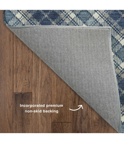 Dalyn Soft Essentials Blue SE3 10ft. x 14ft. Rug