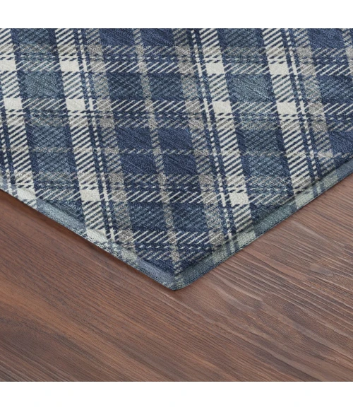 Dalyn Soft Essentials Blue SE3 10ft. x 14ft. Rug