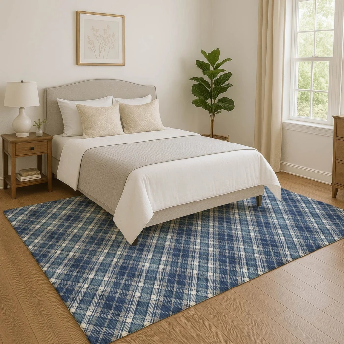 Dalyn Soft Essentials Blue SE3 5ft. x 7ft.6in. Rug