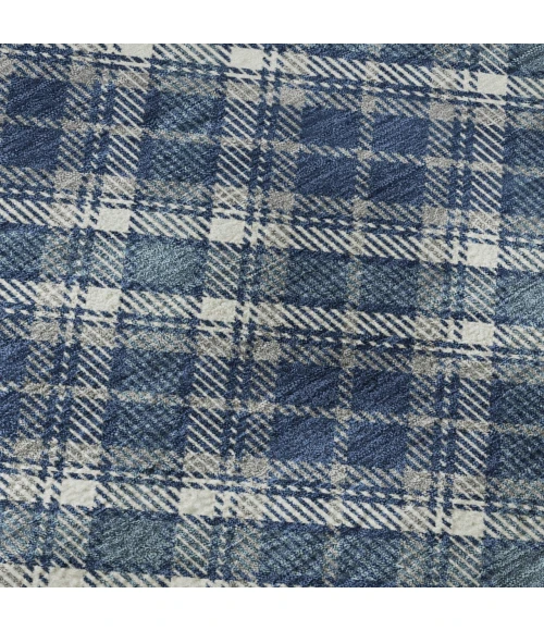 Dalyn Soft Essentials Blue SE3 10ft. x 14ft. Rug