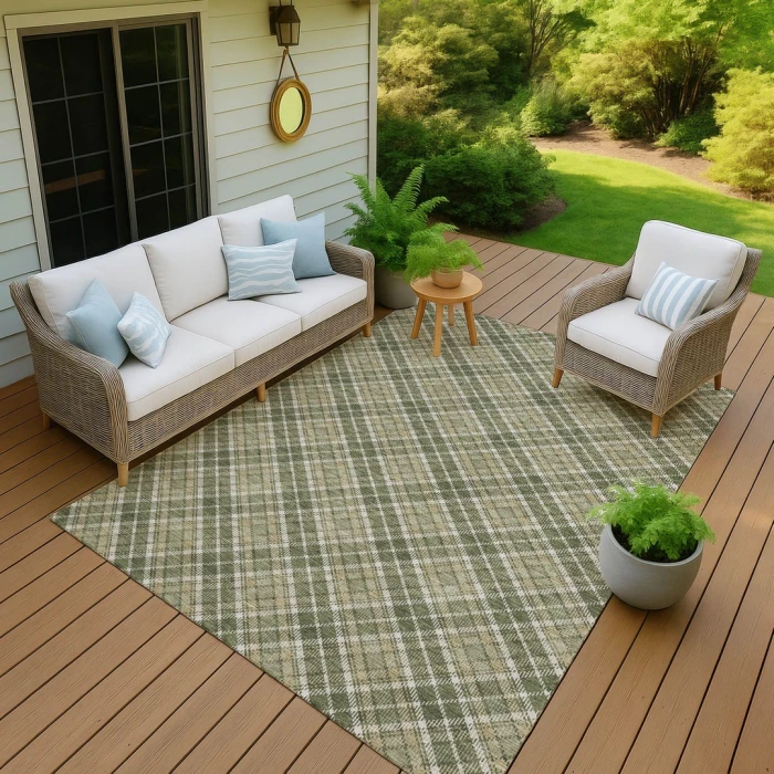 Dalyn Soft Essentials Green SE3 1ft.8in. x 2ft.6in. Rug