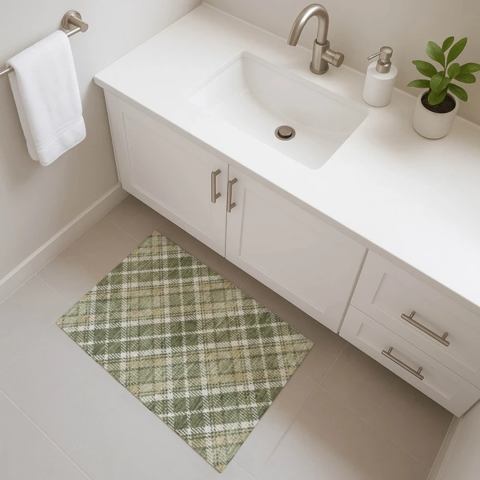 Dalyn Soft Essentials Green SE3 1ft.8in. x 2ft.6in. Rug