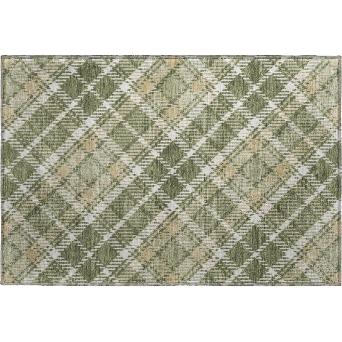 Dalyn Soft Essentials Green SE3 1ft.8in. x 2ft.6in. Rug