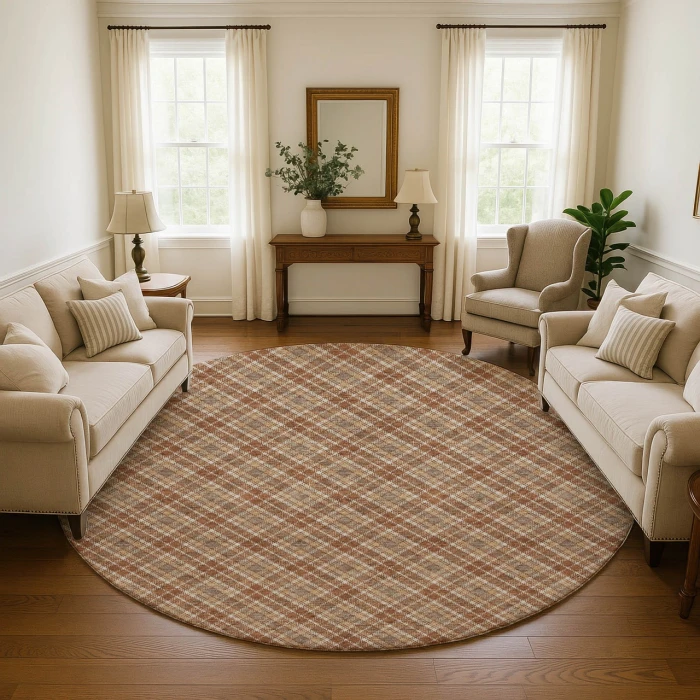 Dalyn Soft Essentials Orange SE3 8ft. x 8ft. Rug