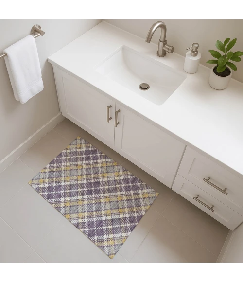 Dalyn Soft Essentials Purple SE3 1ft.8in. x 2ft.6in. Rug