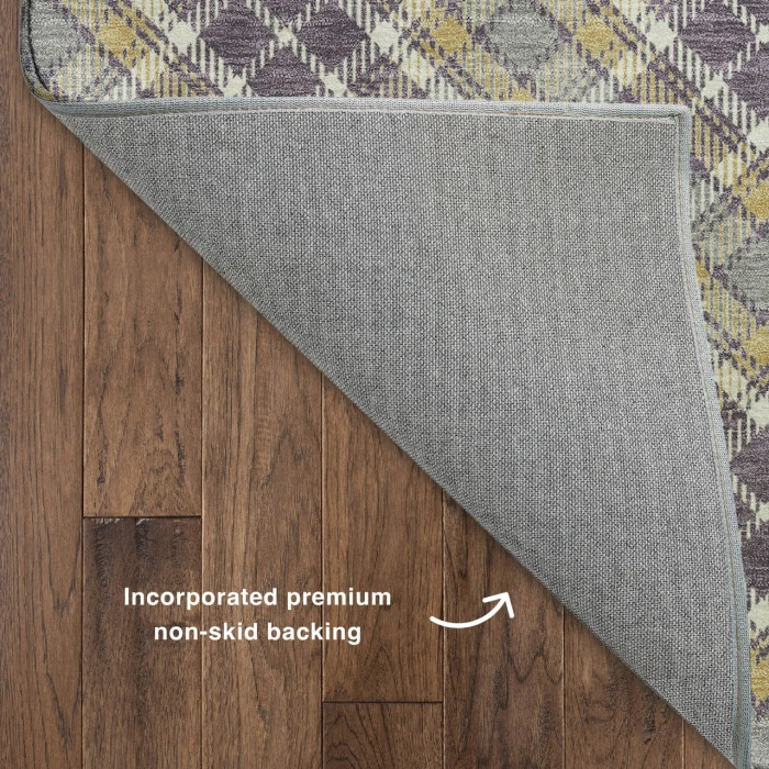 Dalyn Soft Essentials Purple SE3 8ft. x 8ft. Rug