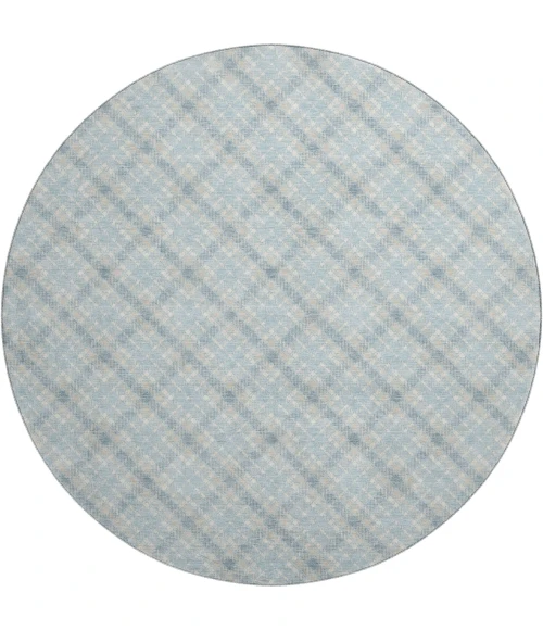 Dalyn Soft Essentials Blue SE3 8ft. x 8ft. Rug