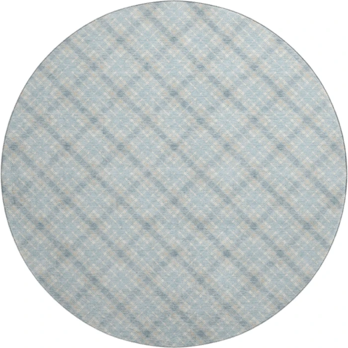 Dalyn Soft Essentials Blue SE3 8ft. x 8ft. Rug