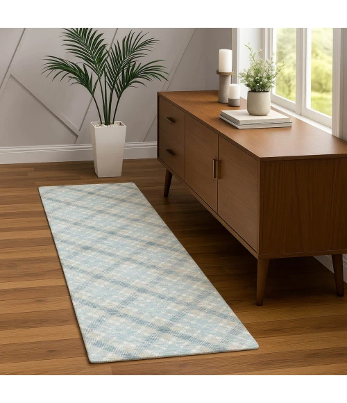 Dalyn Soft Essentials Blue SE3 2ft.3in. x 7ft.6in. Rug