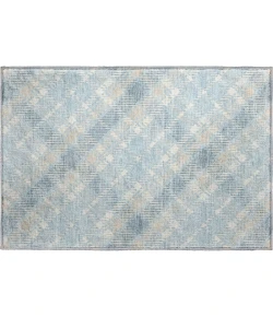 Dalyn Soft Essentials Blue SE3 1ft.8in. x 2ft.6in. Rug