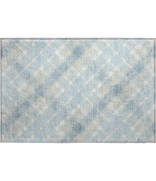 Dalyn Soft Essentials Blue SE3 1ft.8in. x 2ft.6in. Rug