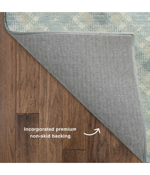 Dalyn Soft Essentials Blue SE3 10ft. x 14ft. Rug