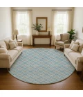 Dalyn Soft Essentials Teal SE3 8ft. x 8ft. Rug