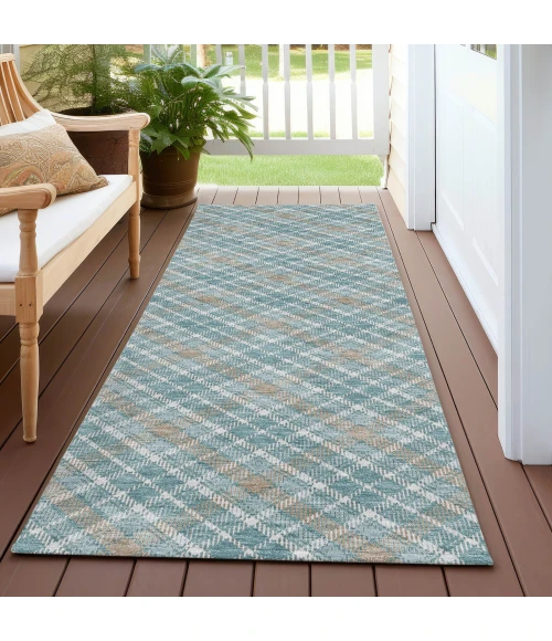 Dalyn Soft Essentials Teal SE3 2ft.3in. x 7ft.6in. Rug