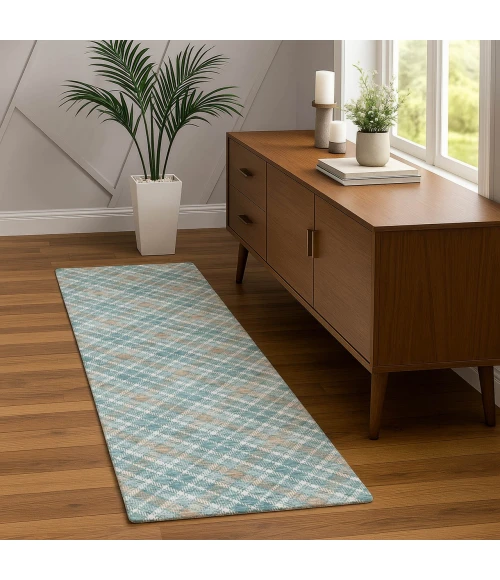 Dalyn Soft Essentials Teal SE3 2ft.3in. x 7ft.6in. Rug