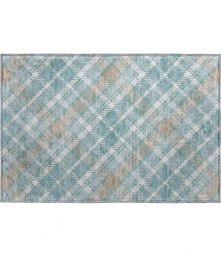 Dalyn Soft Essentials Teal SE3 1ft.8in. x 2ft.6in. Rug