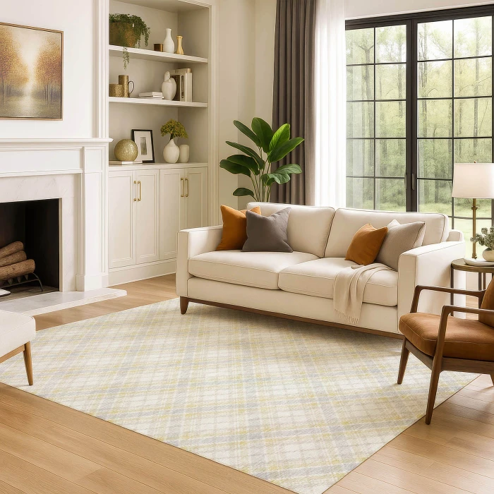Dalyn Soft Essentials Gold SE3 9ft. x 12ft. Rug