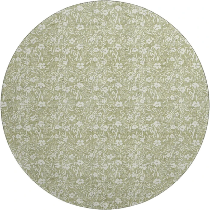 Dalyn Soft Essentials Green SE4 8ft. x 8ft. Rug