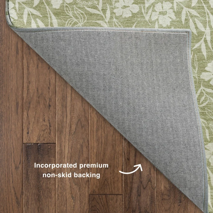 Dalyn Soft Essentials Green SE4 9ft. x 12ft. Rug