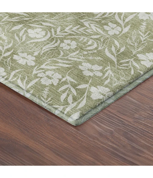 Dalyn Soft Essentials Green SE4 9ft. x 12ft. Rug