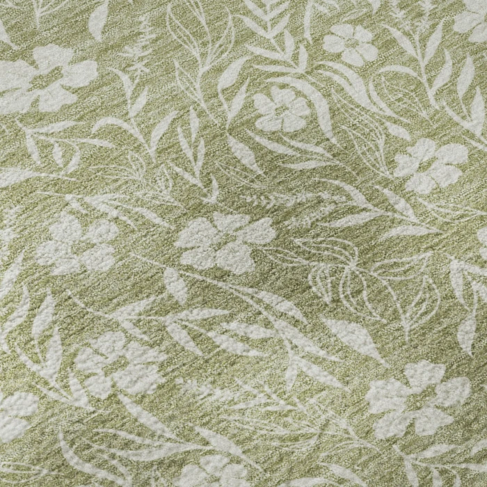 Dalyn Soft Essentials Green SE4 9ft. x 12ft. Rug