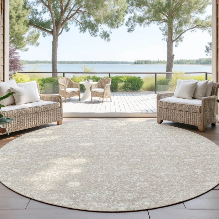 Dalyn Soft Essentials Brown SE4 8ft. x 8ft. Rug