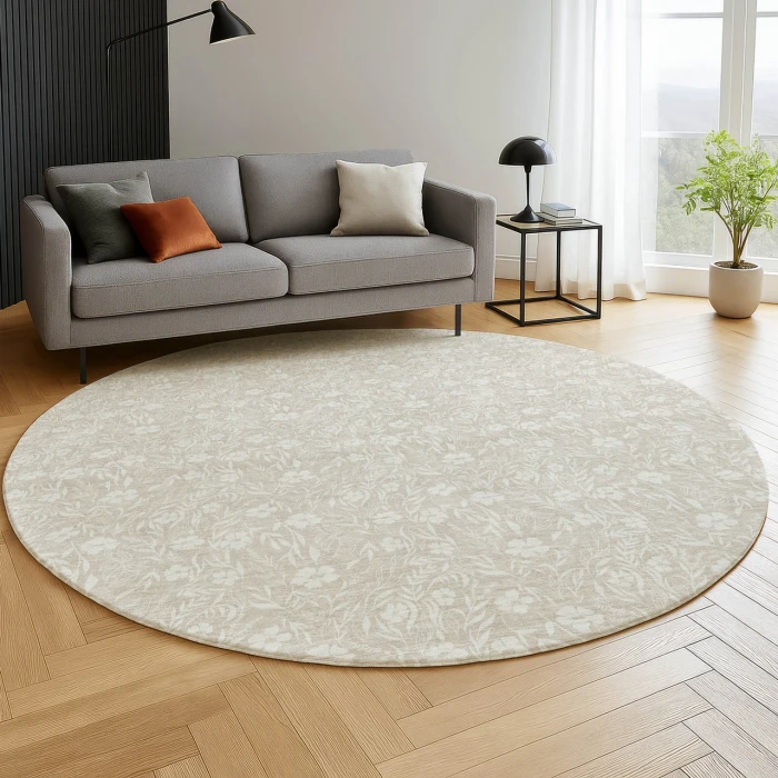 Dalyn Soft Essentials Brown SE4 8ft. x 8ft. Rug