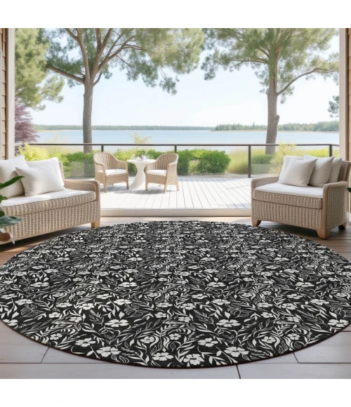 Dalyn Soft Essentials Black SE4 8ft. x 8ft. Rug