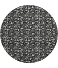 Dalyn Soft Essentials Black SE4 8ft. x 8ft. Rug