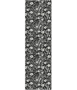 Dalyn Soft Essentials Black SE4 2ft.3in. x 7ft.6in. Rug