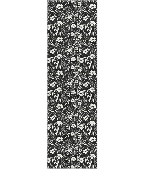 Dalyn Soft Essentials Black SE4 2ft.3in. x 7ft.6in. Rug