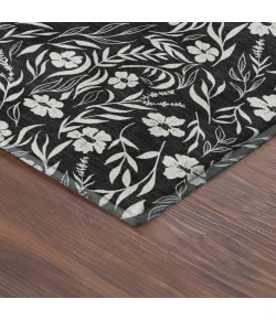 Dalyn Soft Essentials Black SE4 5ft. x 7ft.6in. Rug