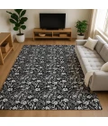 Dalyn Soft Essentials Black SE4 5ft. x 7ft.6in. Rug