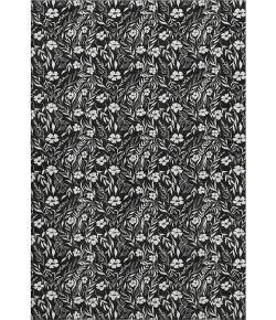 Dalyn Soft Essentials Black SE4 5ft. x 7ft.6in. Rug