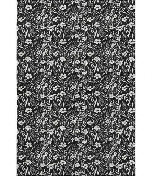 Dalyn Soft Essentials Black SE4 5ft. x 7ft.6in. Rug