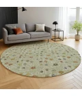Dalyn Soft Essentials Green SE4 8ft. x 8ft. Rug