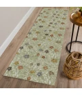 Dalyn Soft Essentials Green SE4 2ft.3in. x 7ft.6in. Rug