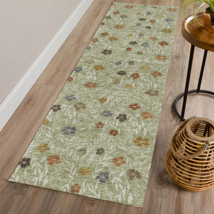 Dalyn Soft Essentials Green SE4 2ft.3in. x 7ft.6in. Rug