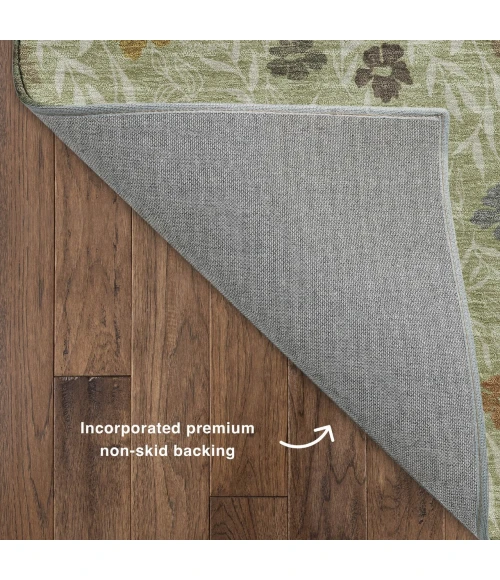 Dalyn Soft Essentials Green SE4 3ft. x 5ft. Rug